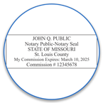 Missouri Notary Seals